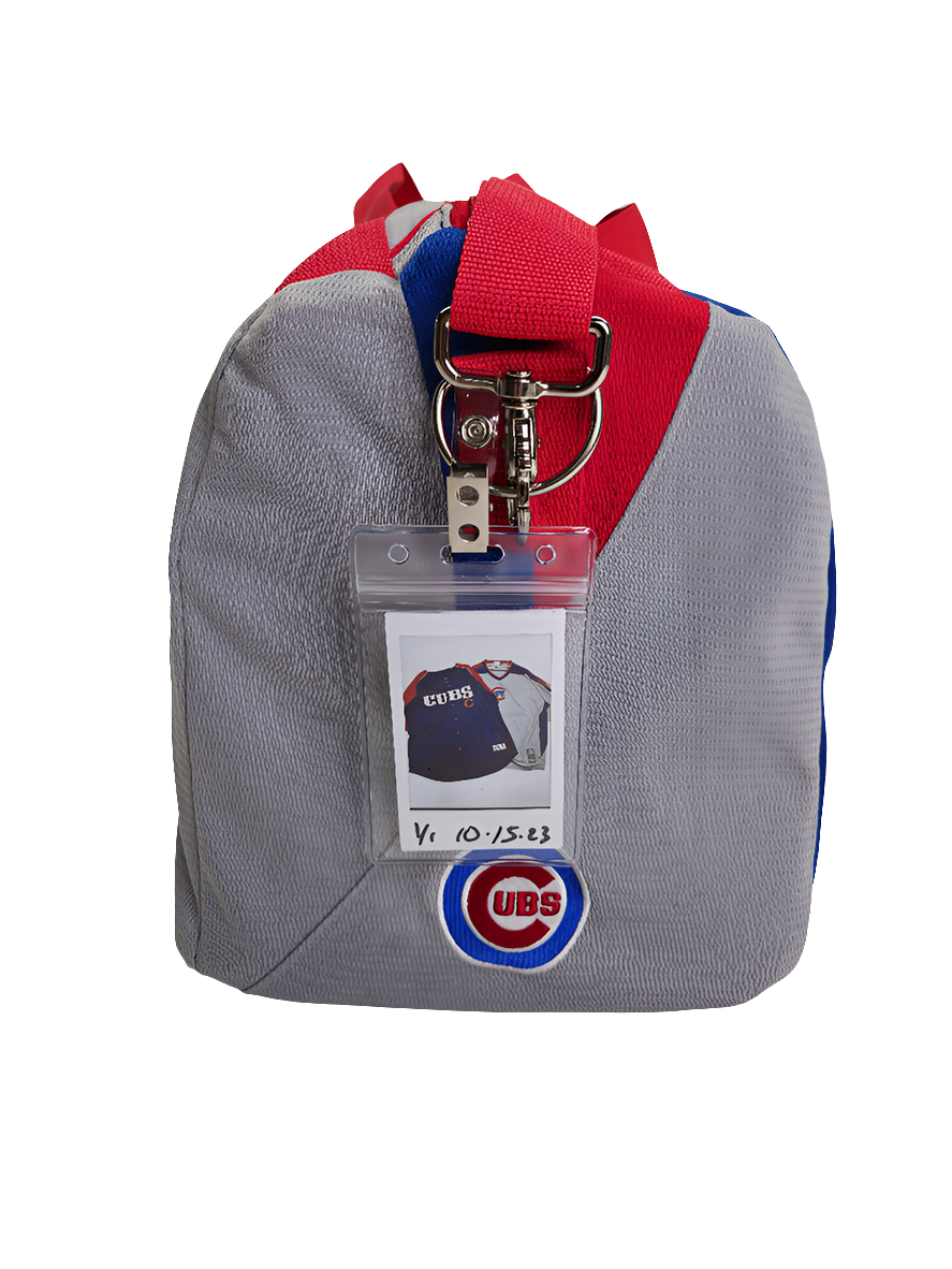 Cubs Majestic 2 Tone Duffle Bag