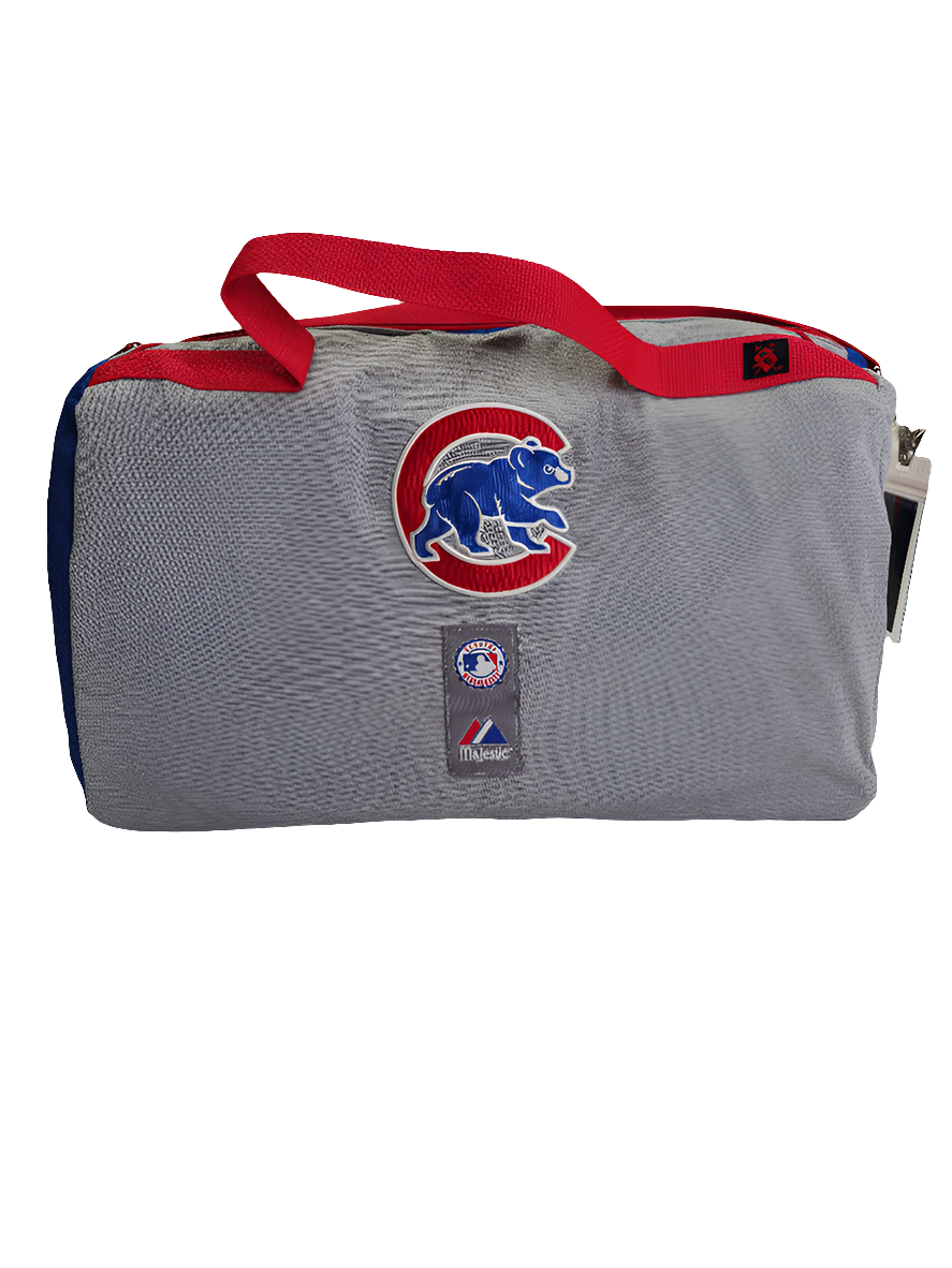 Cubs Majestic 2 Tone Duffle Bag