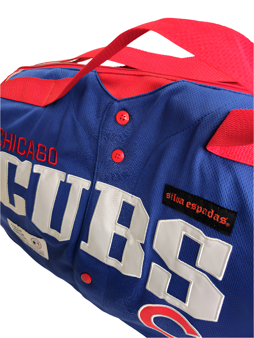 Cubs Majestic 2 Tone Duffle Bag