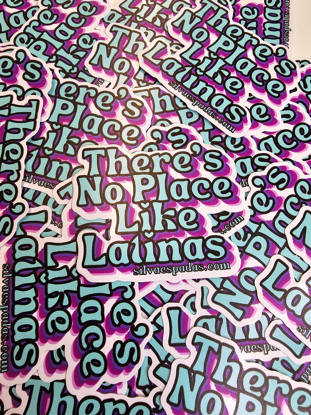 There's No Place Like Latinas Sticker
