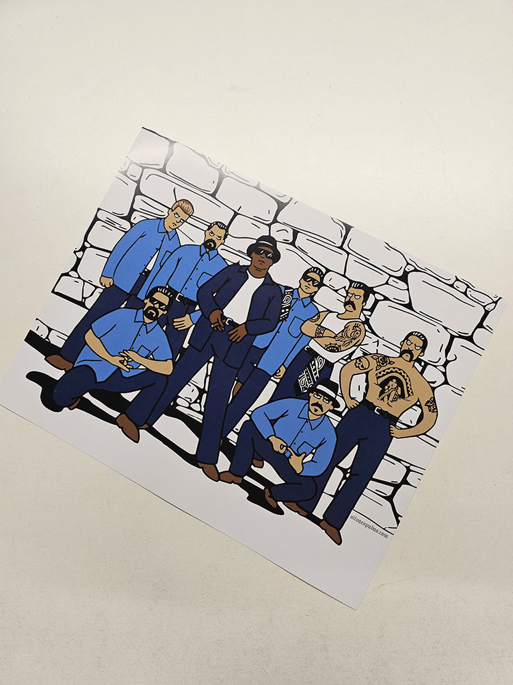 La Onda/Blood in Blood out Art Print