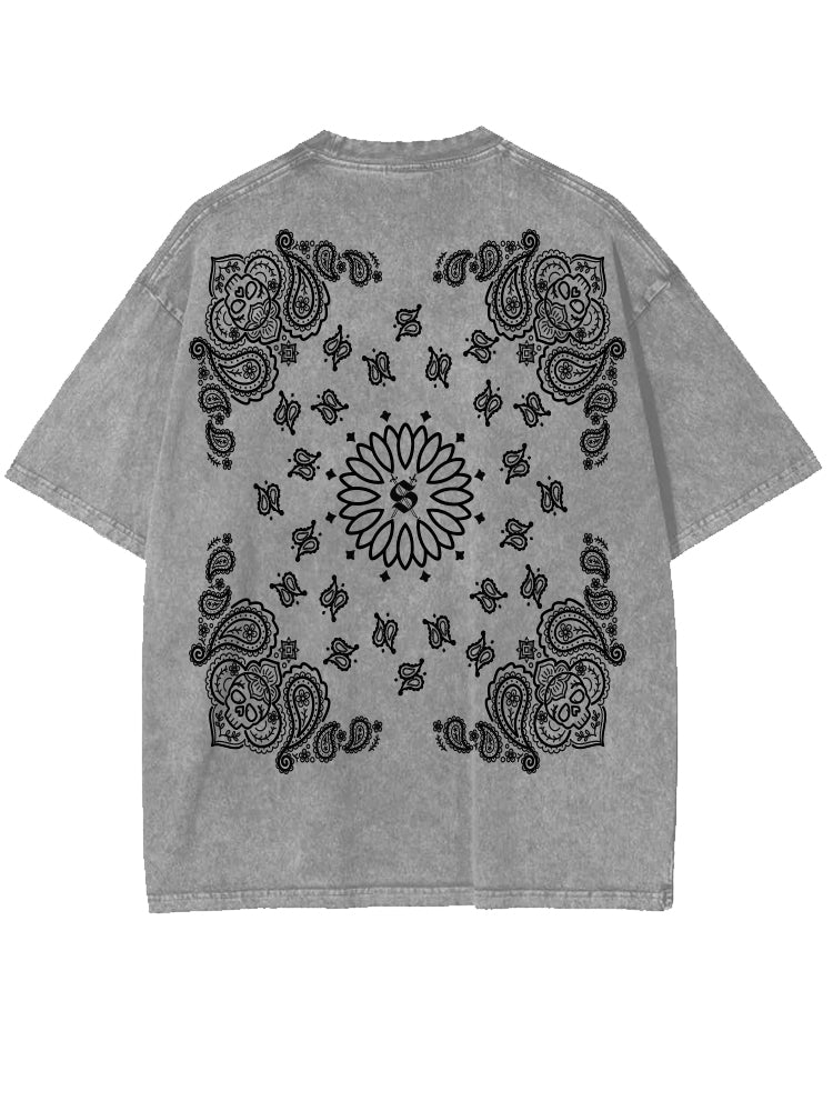 Calavera Bandana Oversized Tee