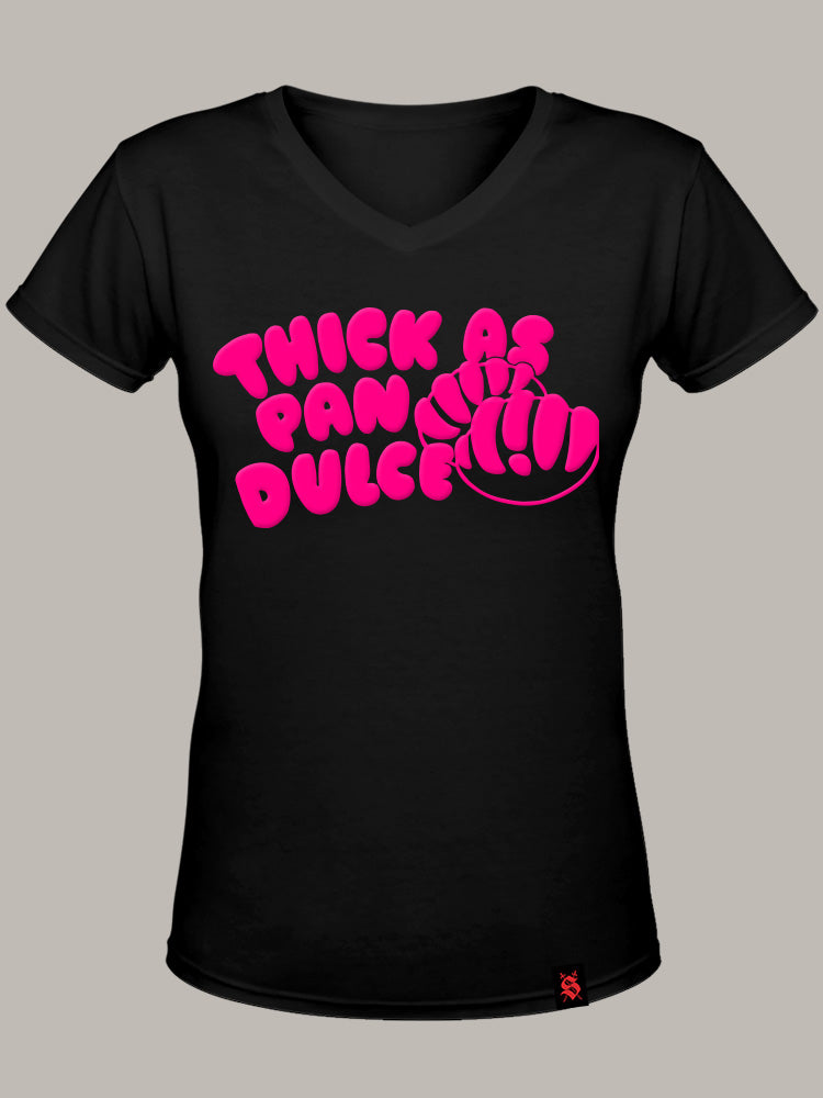 Thick as Pan Dulce V-Neck Tee