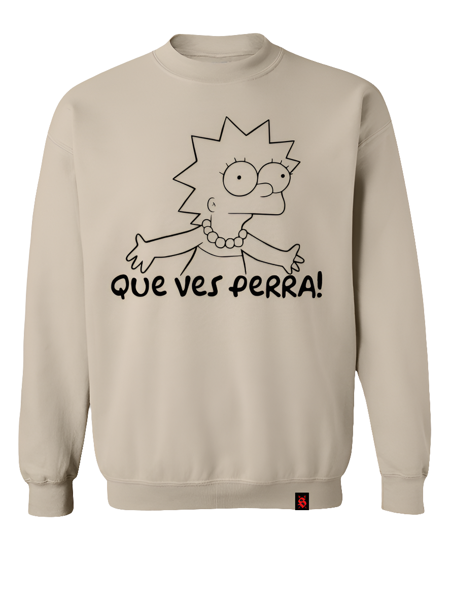 Que Ves Perra Crewneck