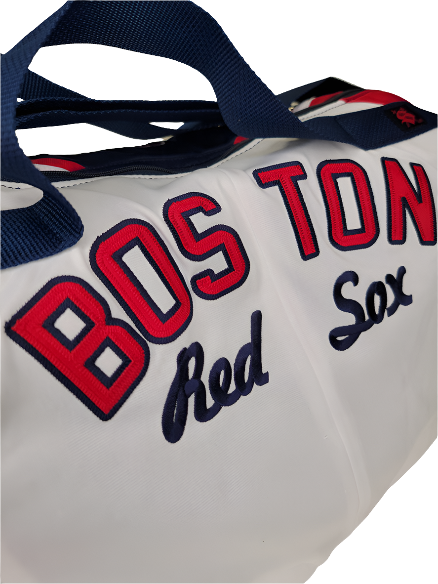 Boston Red Sox White Duffle