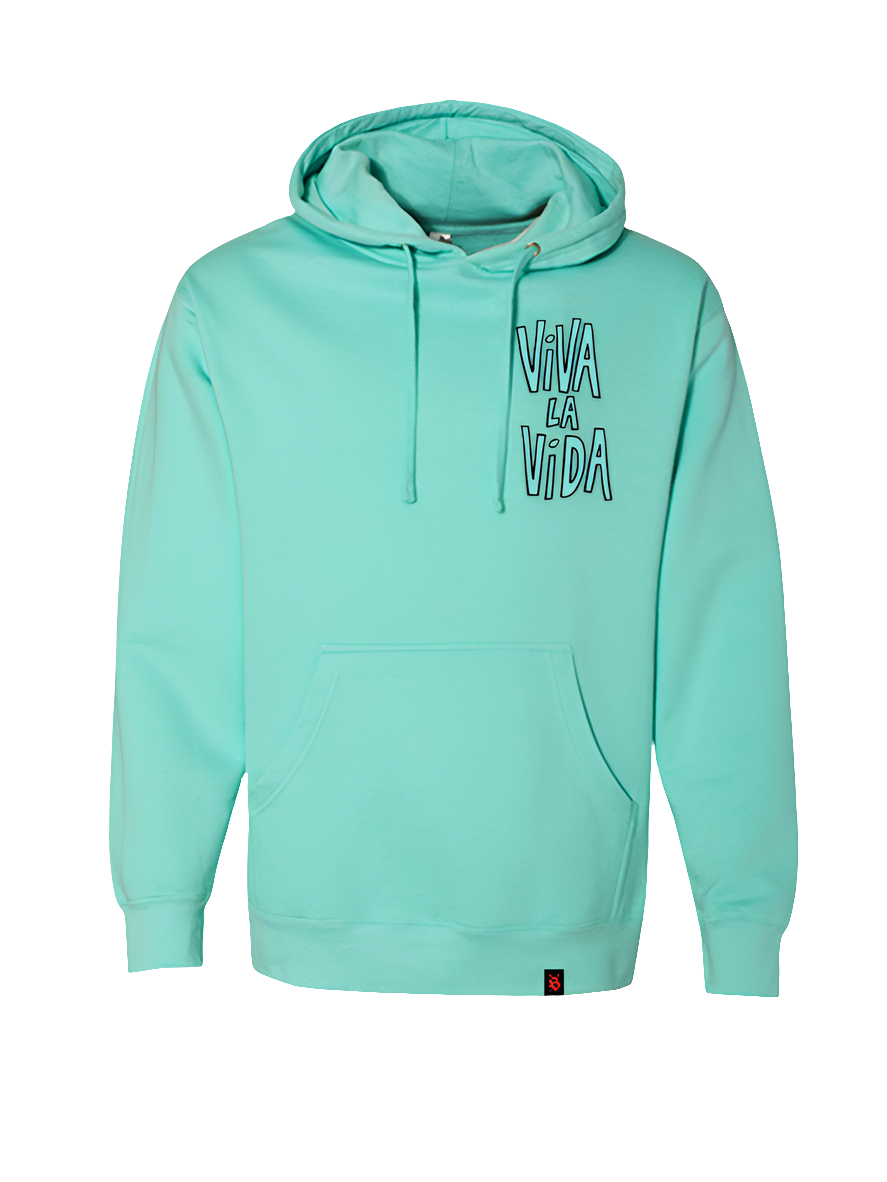 Frida Hoodie by Silva Espadas – Latino streetwear hoodie featuring Frida Kahlo-inspired artwork