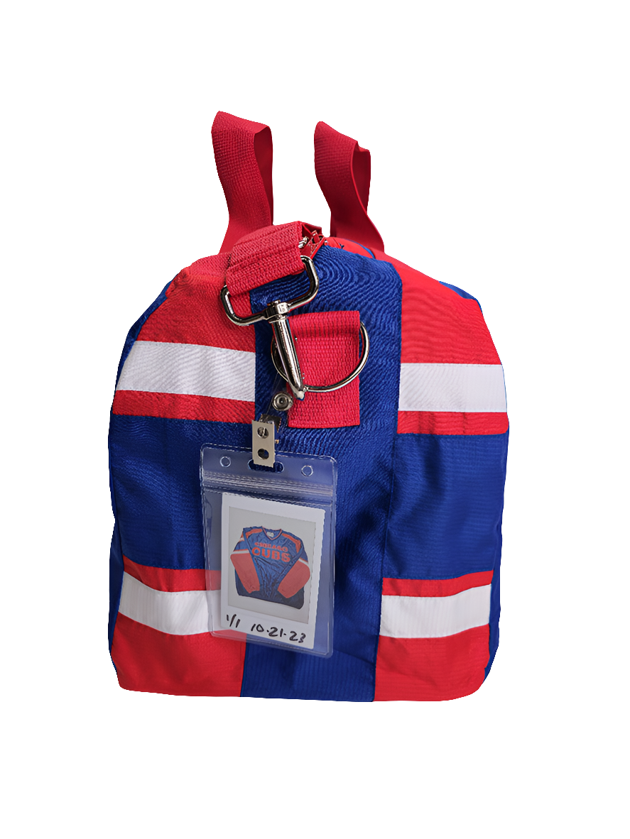 Cubs Windbreaker Duffle Bag