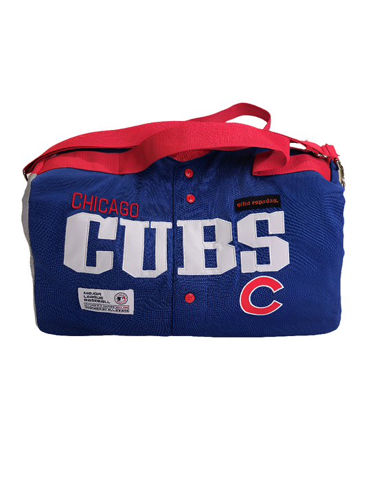 Cubs Majestic 2 Tone Duffle Bag