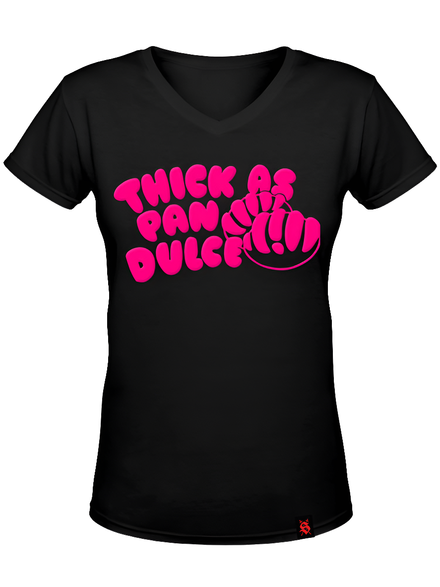 Thick as Pan Dulce V-Neck Tee