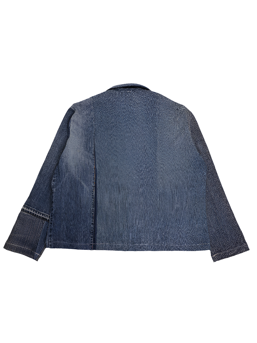 Denim Honeycomb Jacket