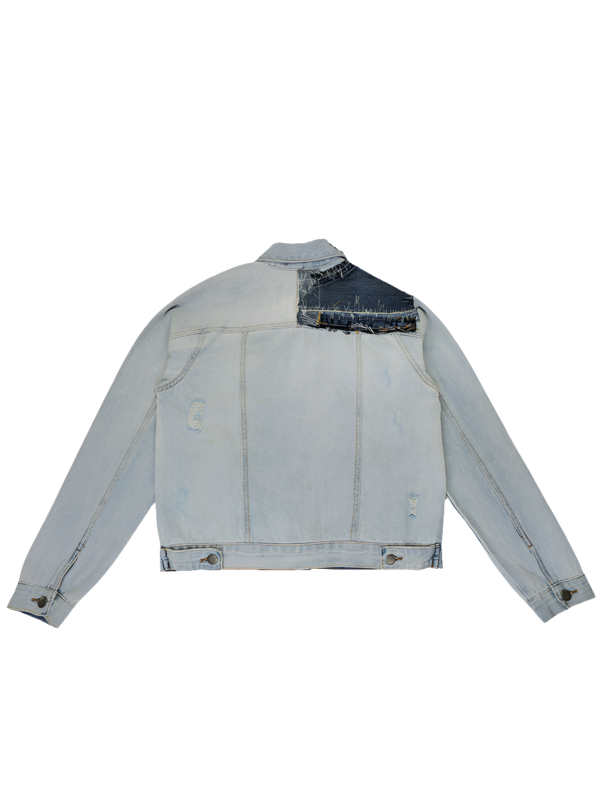 Women's Patchwork Denim Jacket