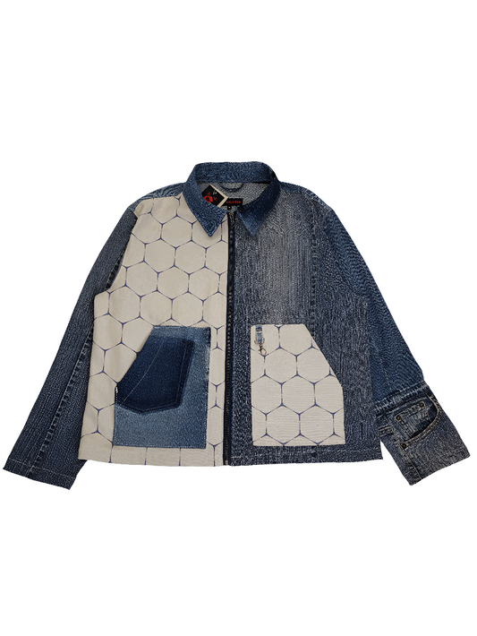 Denim Honeycomb Jacket