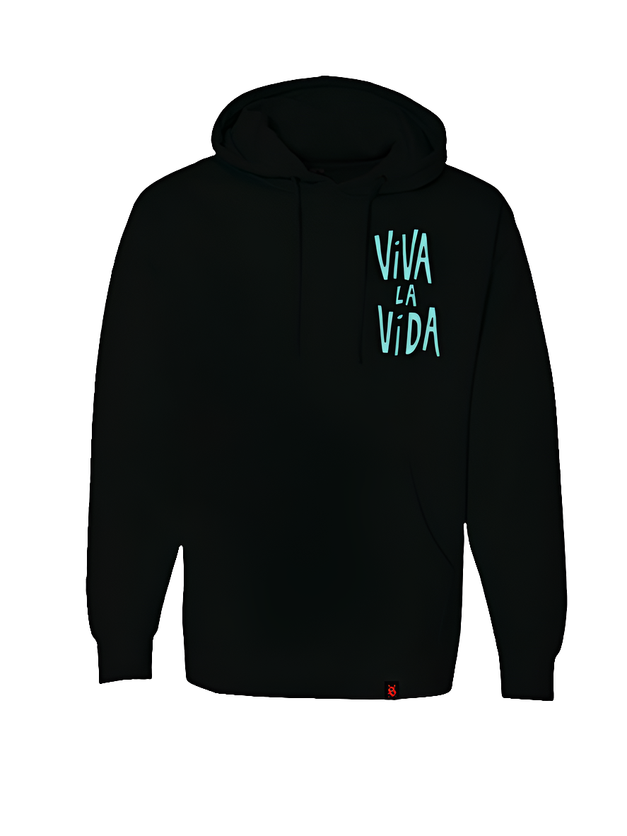 Frida Hoodie by Silva Espadas – Latino streetwear hoodie featuring Frida Kahlo-inspired artwork