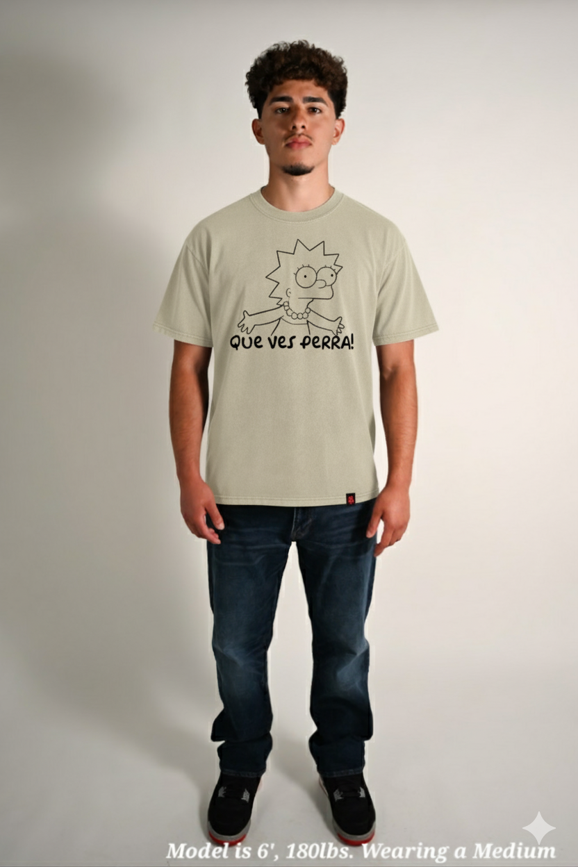 Que Ves Perra Oversized Tee