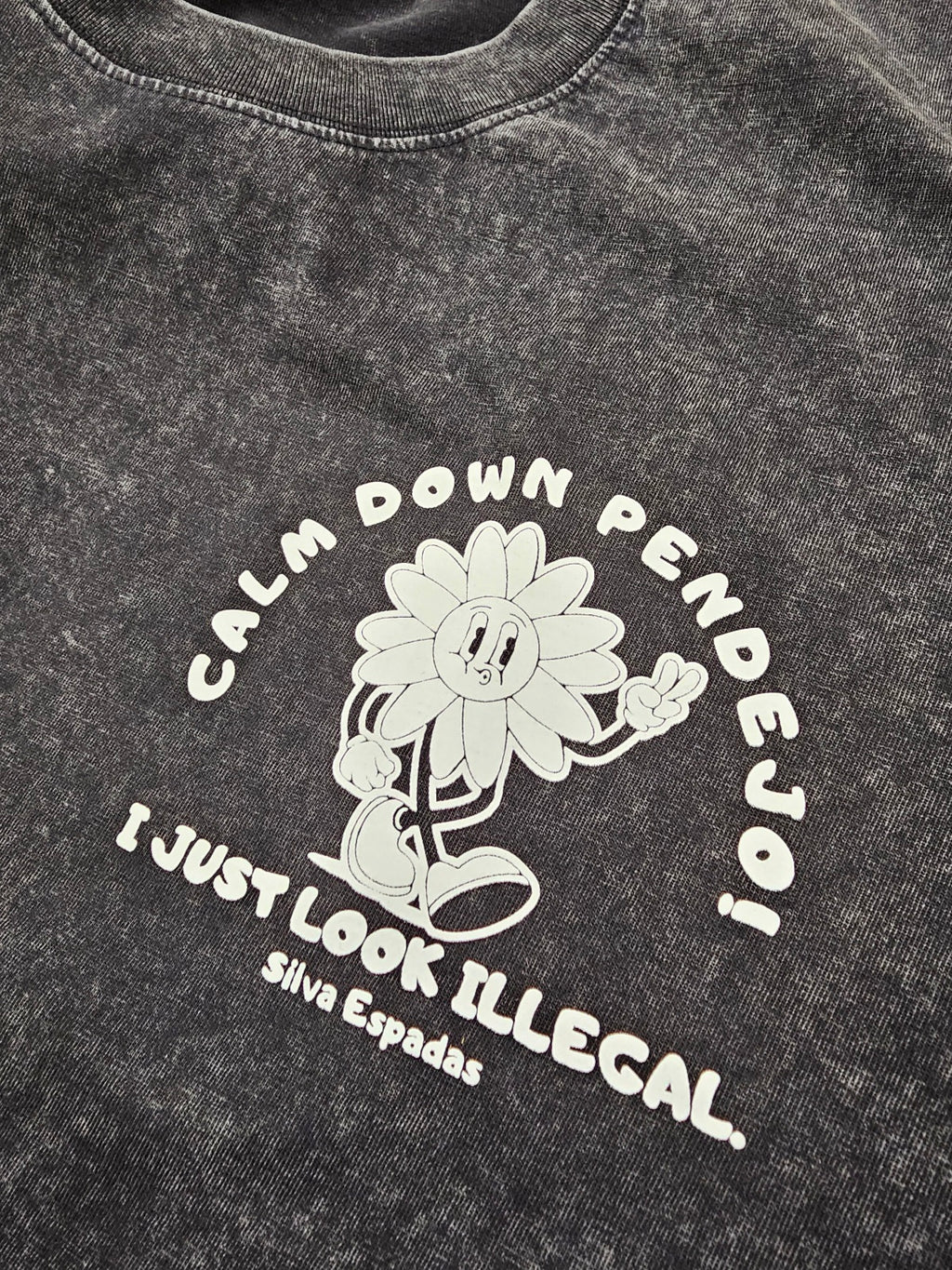 Calm Down Pendejo Oversized Tee