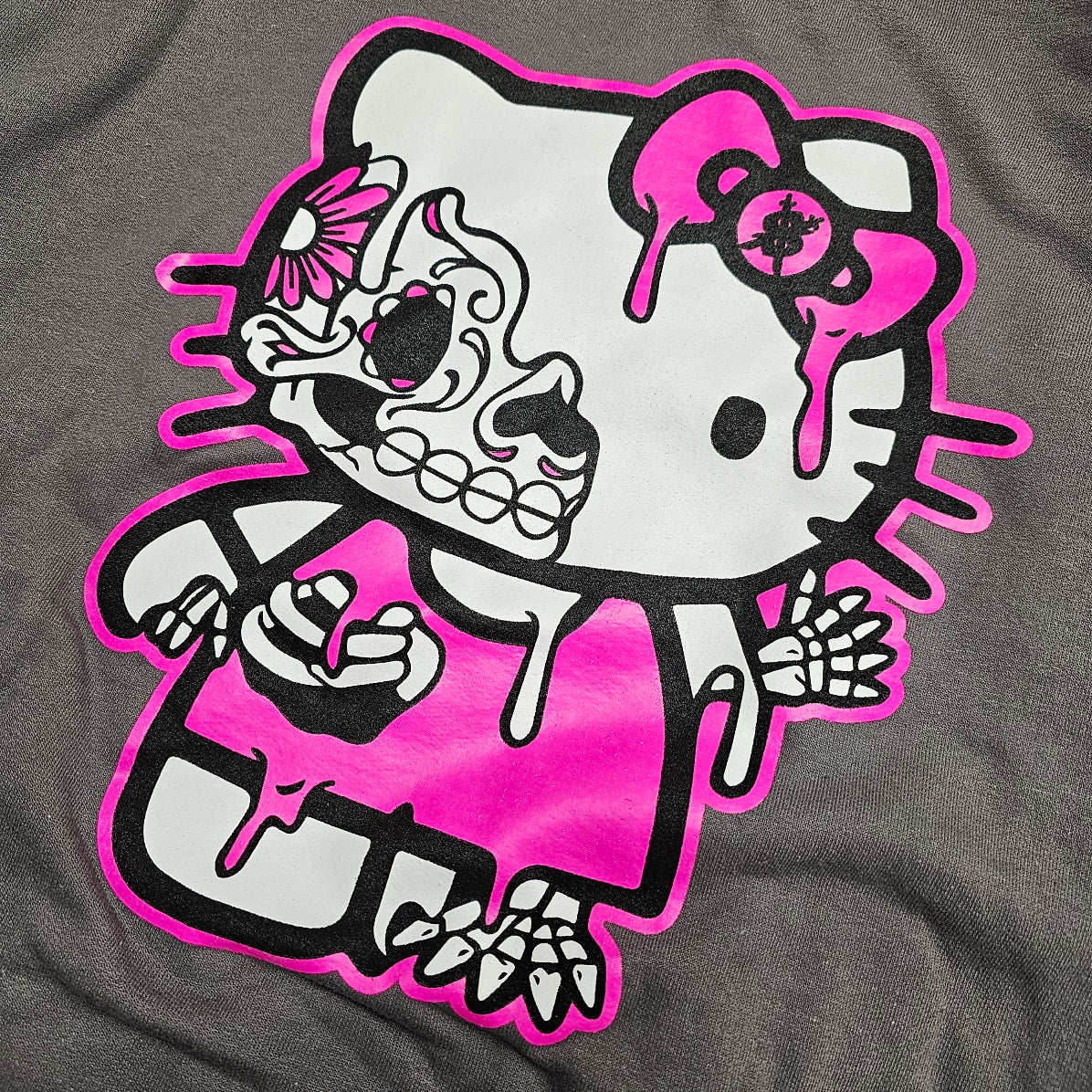 hello kitty day of the dead skeleton graphic by Silva Espadas
