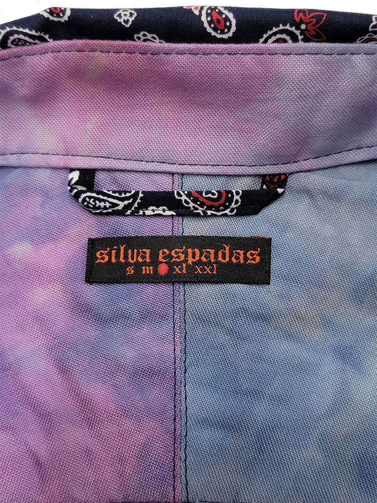 Paisley Navy Button Up Shirt