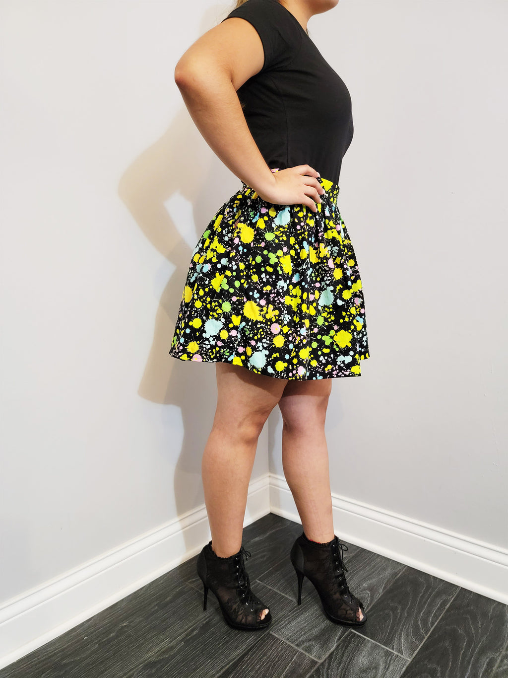Ruffled Mini Skirt